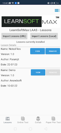 App preview