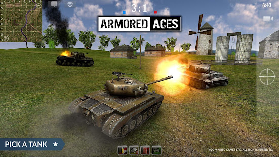 Armored Aces - Tank War 3.1.0 screenshots 1