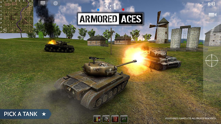 Armored Aces - Tank War - 3.1.0 - (Android)