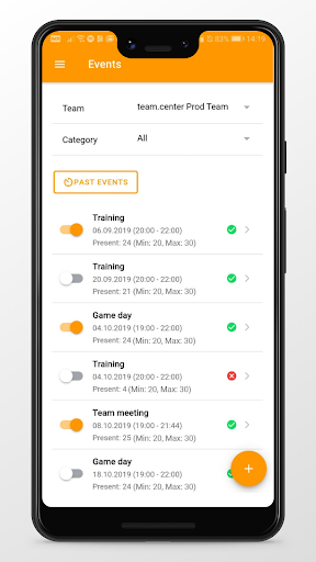 team.center - Team Management 2.2.0 screenshots 1