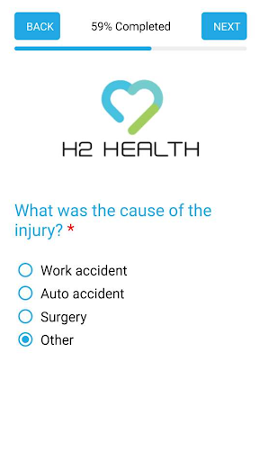 H2Health Screen 3