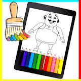 Coloring Book motu patlu icon