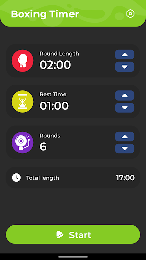 Boxing Timer – Interval Timer Screen 2