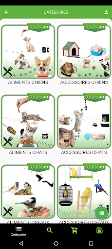 Android application Sogeplan screenshort