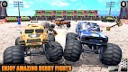 screenshot of Army Monster Truck Game Derby