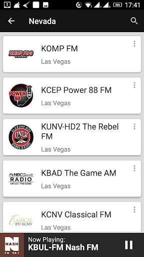 Nevada Radio Stations - USA
