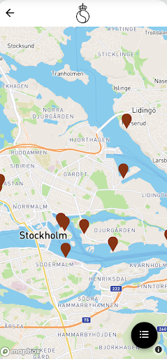 Stockholm Guide Screen 2