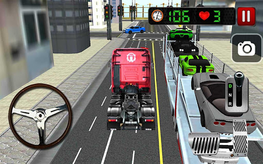 Car Transporter 3D Screen 2