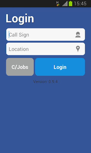 Android application ROCS Driver screenshort
