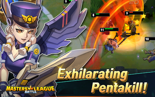 Moba League:PvP Trainer - Strategy - games