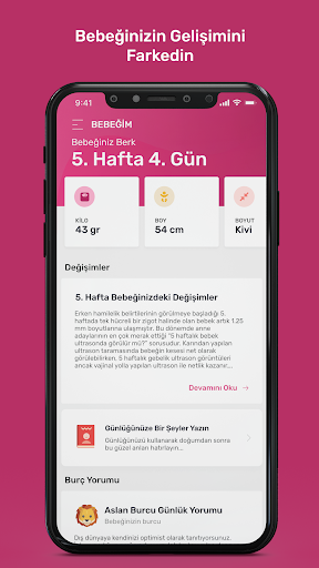 Gebelik Takibi Screen 2