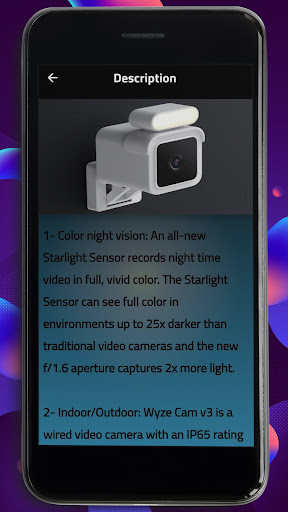 Wyze Cam V3 Guide Screen 3