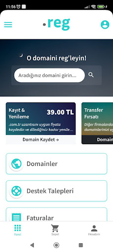 Reg - Domain Sorgula & Kaydet Screen 2