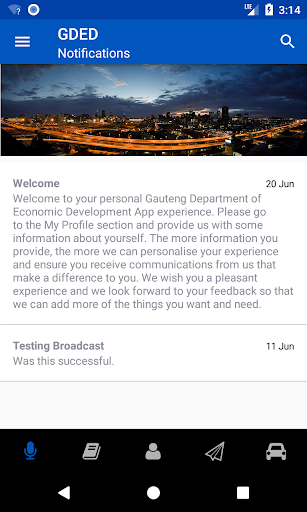 Android application GDED screenshort