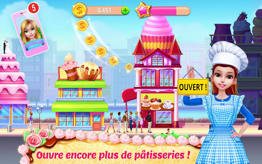 Télécharger Mon empire pâtissier – Prépare & sers des gâteaux APK MOD (Astuce) screenshots 5