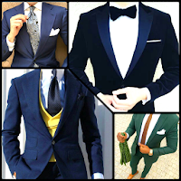 Formal Suit wedding tuxedos men suit photo montage