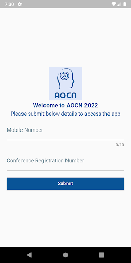 Android application AOCN 2022 screenshort