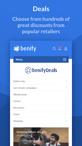 Benify Screen 2