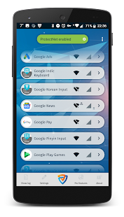 Protect Net: safe firewall for android no root Captura de pantalla