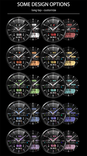 WFP 160 Classic watch face