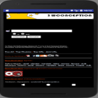 Android application 3WCONCEPTION.com - Recherche screenshort