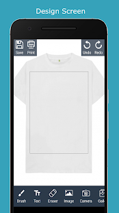 T-Shirt Design Studio Screenshot