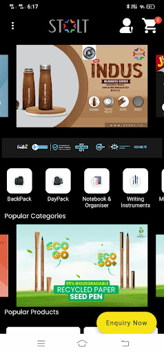 Android application STOLT screenshort