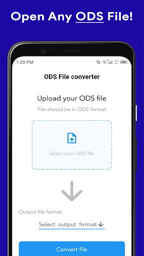 ODS To PDF - ODS File Viewer Screen 3