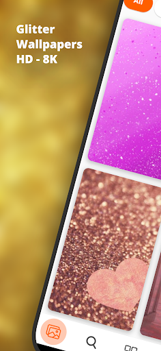 Screenshot of Glitter Wallpapers HD - 4K