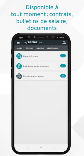 mySynergie Care France Screen 2