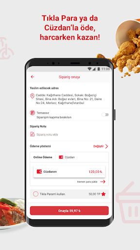 Tıkla Gelsin® - Yemek Siparişi Screen 3