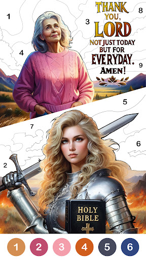 Bible Color - Color By Number 3