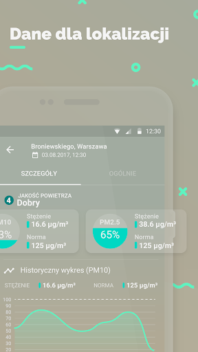 Smog – jakość powietrza Polska Screen 2