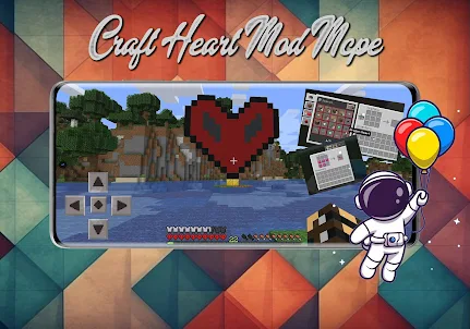 Craft Heart Mod Mcpe