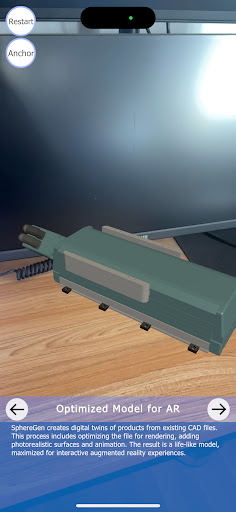 SphereGenXR Screen 2