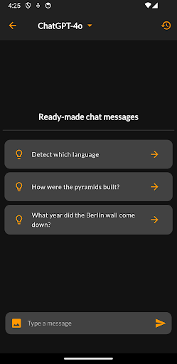 AI Chatbot & Assistant Screen 2