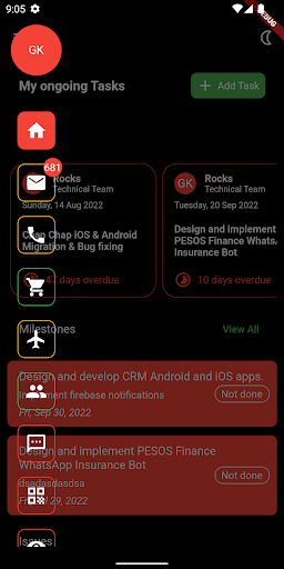 FastHub CRM Screen 2