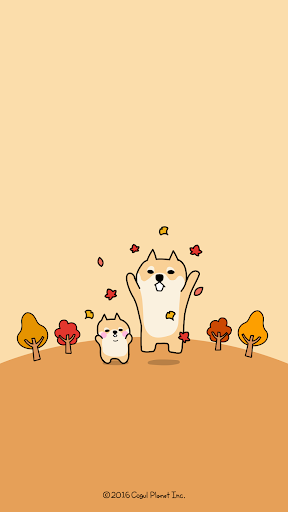 Android application 카카오톡 테마 - 뭘봐시바_가을이다 시바 screenshort