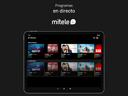 Mitele - TV a la carta Screenshot