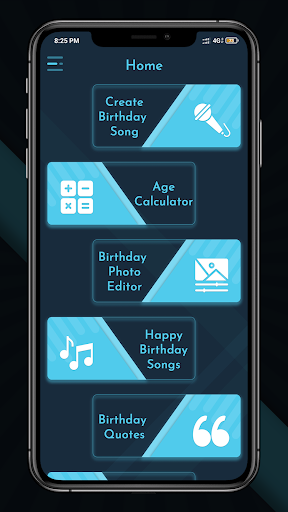 Android application Happy Birthday Song with Name screenshort