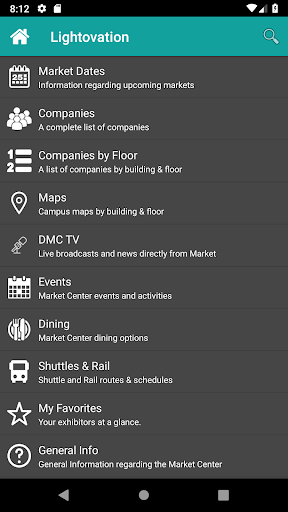 Android application Lightovation by DMC screenshort