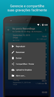 Gravador de Voz Hi-Q MP3 Demo Screenshot