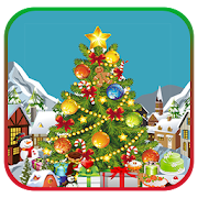 Merry Christmas Live Tree Decoration  Icon