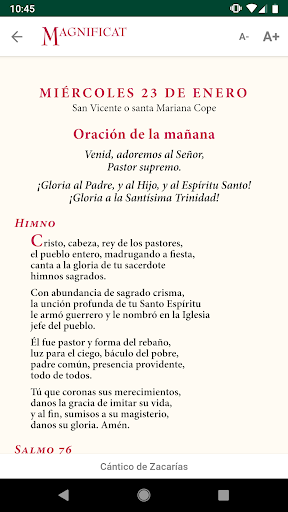 Magnificat (para las Américas) Screen 2
