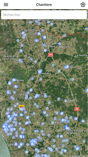 Android application Carto Termites screenshort