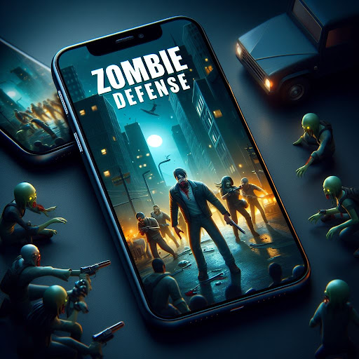 Android application Zombie Defense screenshort