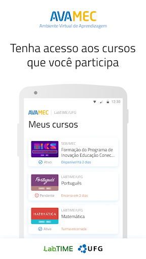 Android application AVAMEC Mobile screenshort