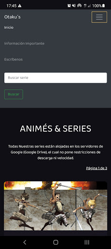 Android application Otaku screenshort