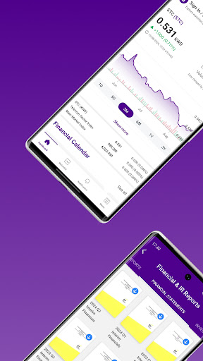 Android application stc KW Investor Relations screenshort