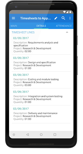 mERP: ERP mobile app screenshot 6
